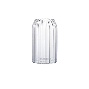 Striped Heat-resistant Coffee Tumbler