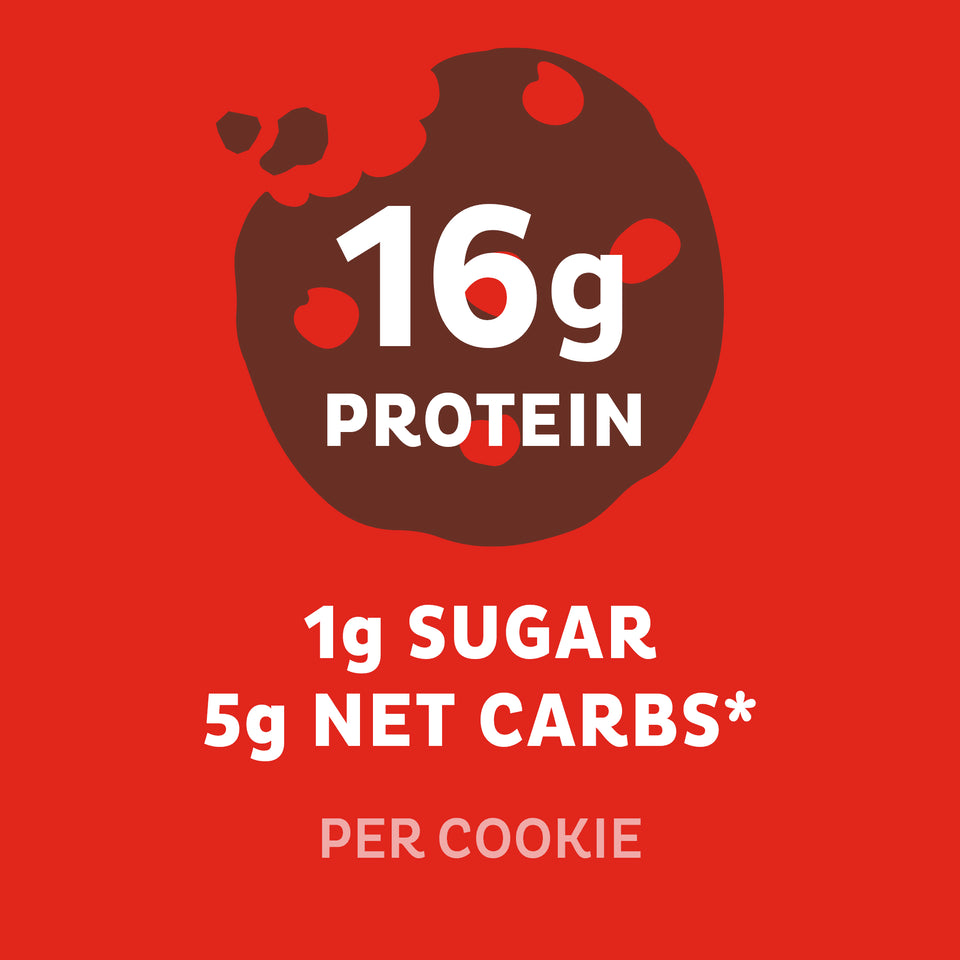 Quest Protein Cookie, Keto Friendly, Peanut Butter Chocolate Chip Flavored, Soft and Chewy, 12 Count