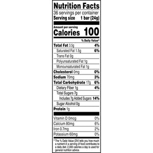 Chewy Granola Bars, Chocolate Chip Flavor, 0.84 Oz, 36 Count