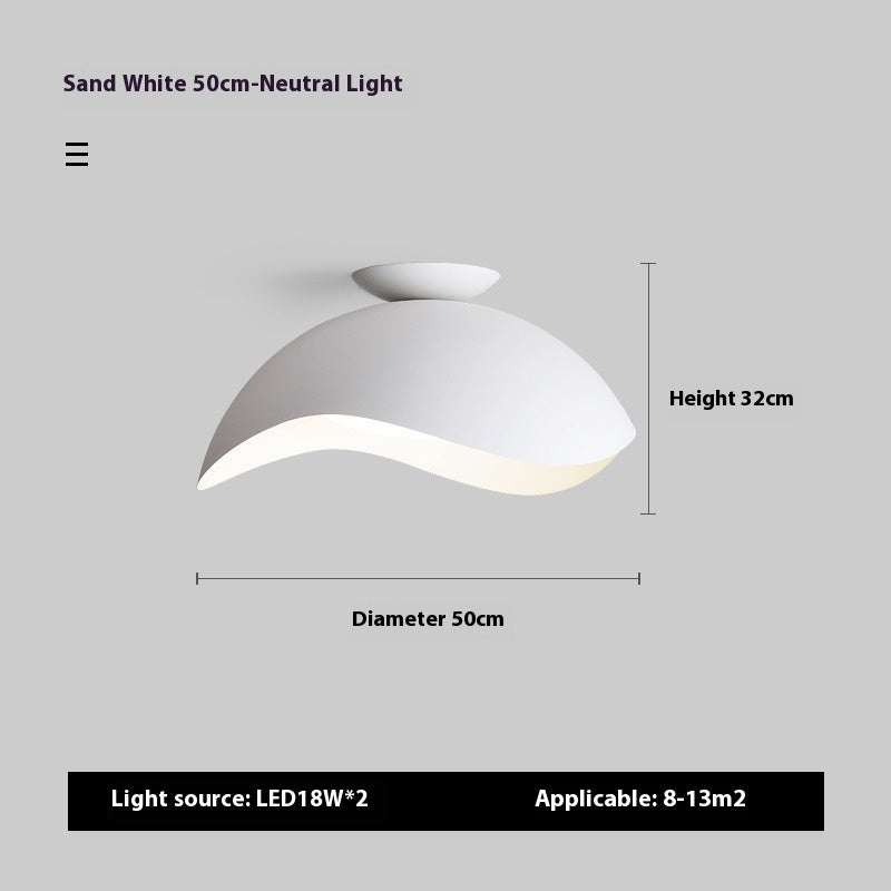 Nordic Restaurant Chandelier Post-modern Creative Wood Grain UFO Island Table Lamp