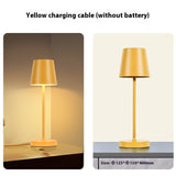 Table Lamp Touch Western Restaurant Desktop Atmosphere Led High Leg Metal Table Lamp