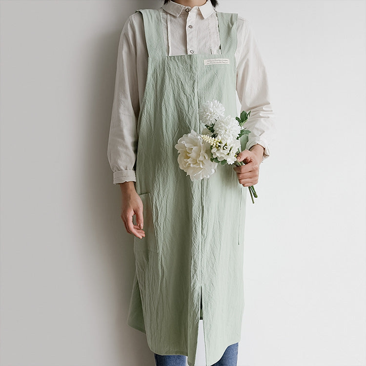 Home Wear Overclothes Flower Shop Coffee Shop Overalls