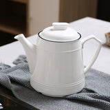 Blue Traced Coffee Milk Con Home Dressing Cup