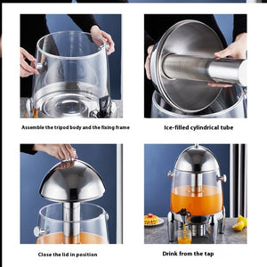 Commercial Stainless Steel Coffee Cauldron