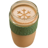 Double Drinking Straw Glass Student Simple And Handy Coffee Cup Home Portable