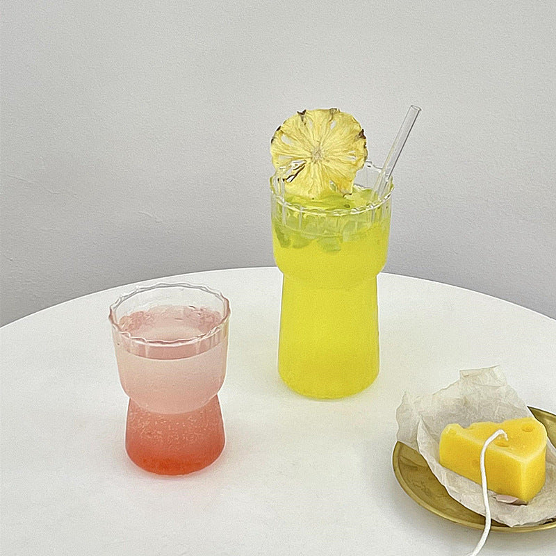 Vertical Striped Ice American Coffee Cup