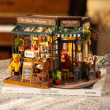 Rolife Tipsy Restaurant DIY Miniature House, Only Supports TK And Independent Website Platforms
