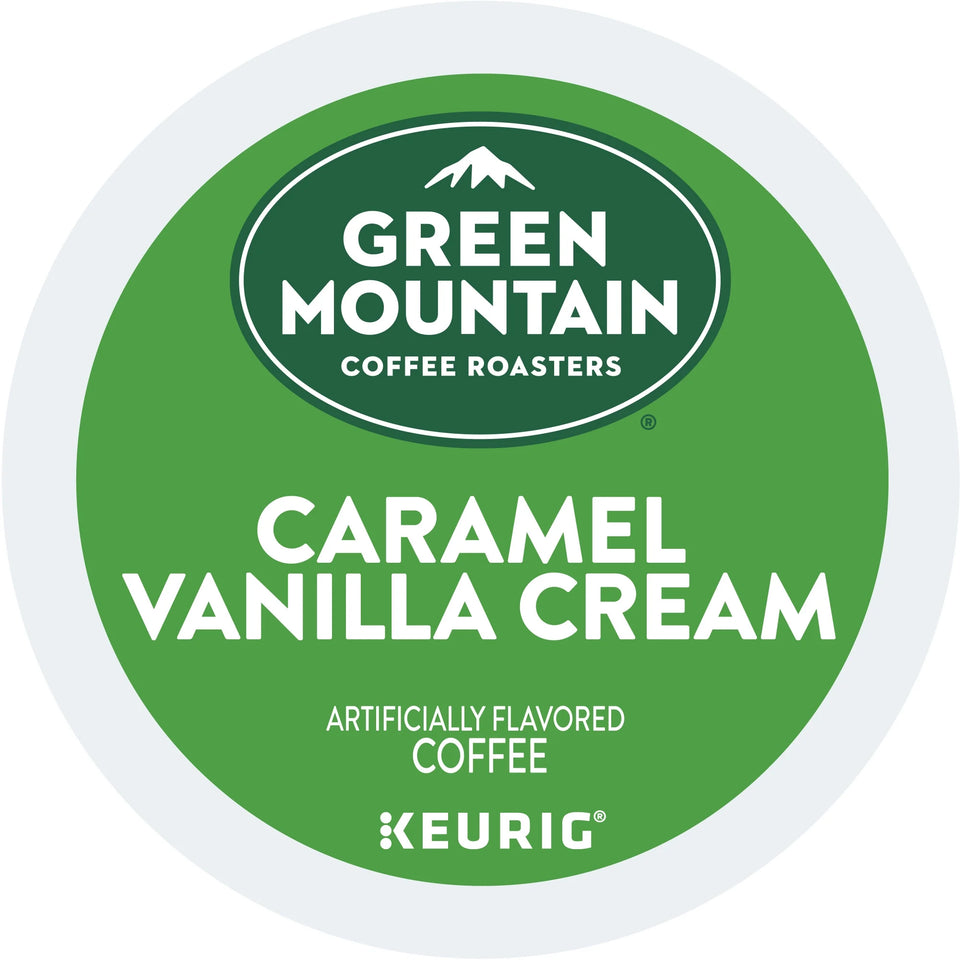 , Caramel Vanilla Cream Light Roast K-Cup Coffee Pods, 60 Count