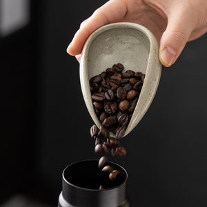 Sample Beans Show Ceramic Coffee Beans Metering Panel