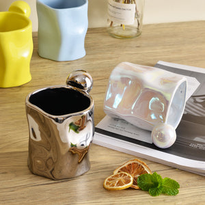New Coffee Irregular Ceramic Mug