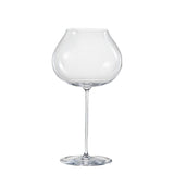 Simple Artificial Blown Crystal Wine Glass Restaurant Good-looking Big Belly Goblet