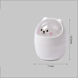 Office Desk Home Living Room Coffee Table Creative With Cover Desktop Bin