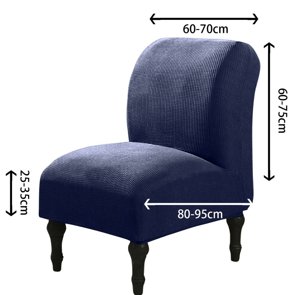 Polar Fleece Fat Stool Chair Cover XL Size Simple Restaurant Home