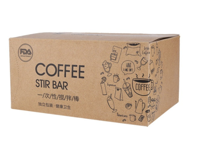 Disposable Wooden Coffee And Milk Tea Stirring Rod