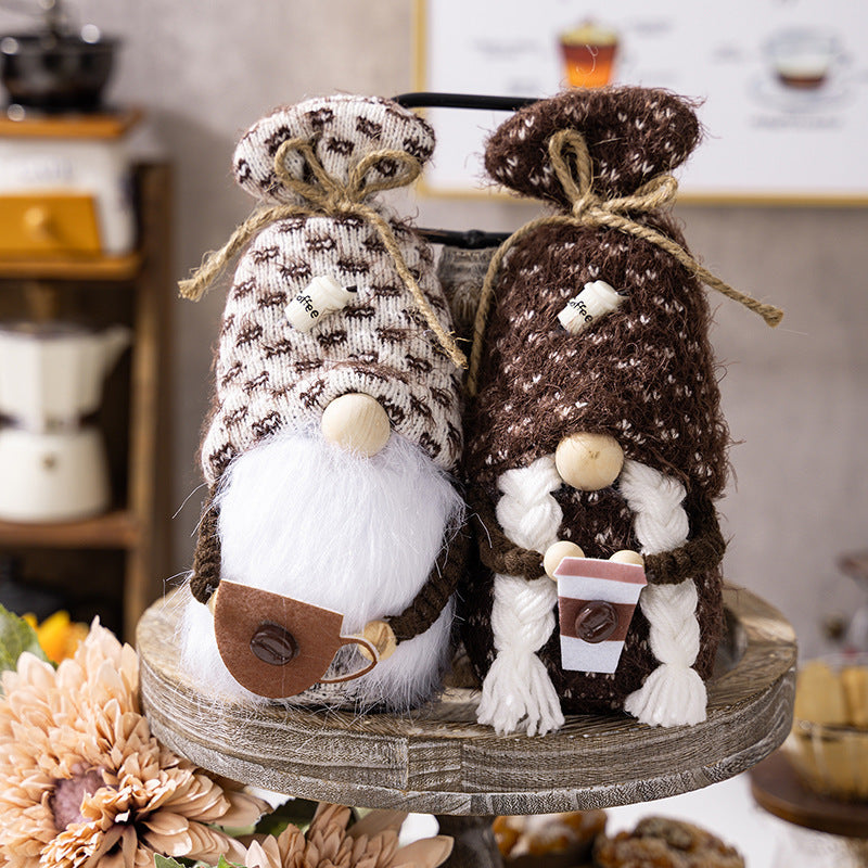 Fashion Swedish Coffee Doll Ornaments