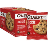 Quest Protein Cookie, Keto Friendly, Peanut Butter Chocolate Chip Flavored, Soft and Chewy, 12 Count