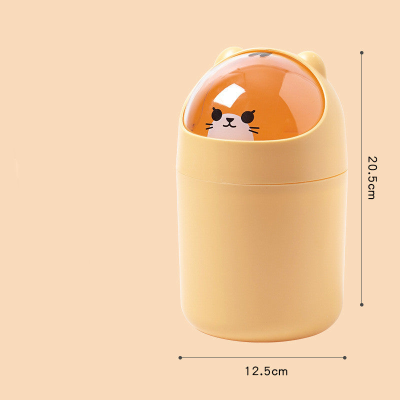 Office Desk Home Living Room Coffee Table Creative With Cover Desktop Bin