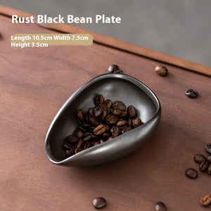 Sample Beans Show Ceramic Coffee Beans Metering Panel