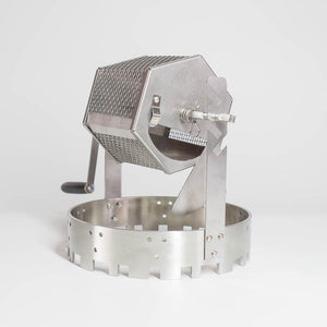 Straight-fire Hand-cranked Bean Roasting Machine Home Coffee Hand Net