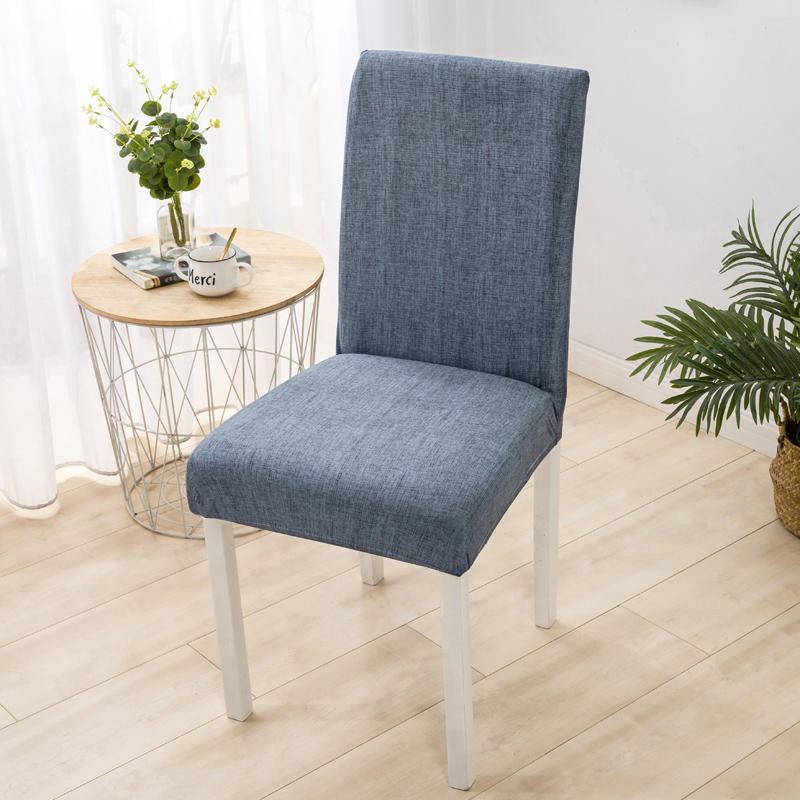 Geometric Dining Chair Cover Spandex Elastic Chair Cover Sofa Cover Retractable Chair Cover For Wedding Banquet Hotel Banquet Restaurant