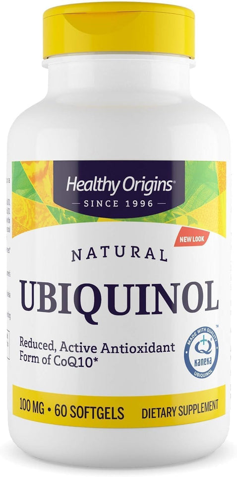 Ubiquinol 100 Mg (Kaneka QH, Non-Gmo, Gluten Free, Heart Support, Energy Support), 150 Softgels