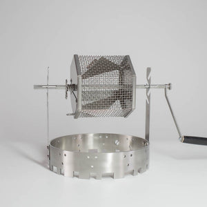 Straight-fire Hand-cranked Bean Roasting Machine Home Coffee Hand Net