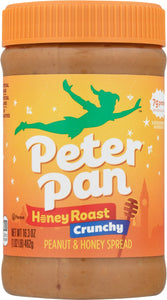 Crunchy Honey Roasted Peanut Butter, 16.3 Ounces