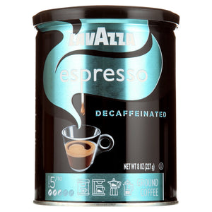 Espresso Decaffeinato Medium Roast Ground Coffee, 8Oz