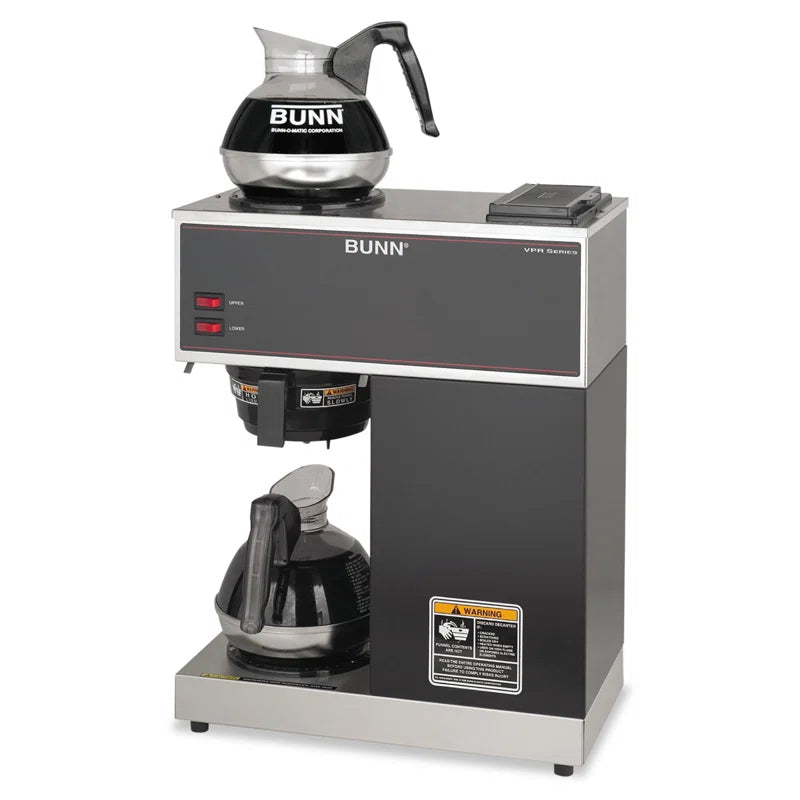 VPR Pour-O-Matic Two-Burner Pour-Over Coffee Brewer