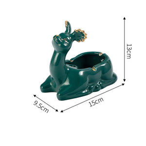 Fashion Creative Coffee Table Decoration Ornaments Deer Ceramics