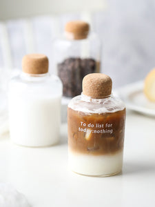 Heat Resistant Glass, Milk Bottle, Ice Coffee Cup