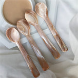 12CM Shell Hotel Coffee Dessert Ice Cream Spoon