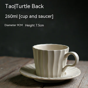 Japanese-style Coffee Cup European Luxury Ceramic Coffee Set Suit