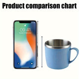 304 Stainless Steel Coffee Cup, Portable Simple Water Cup, Suitable For Outdoor Camping Travel