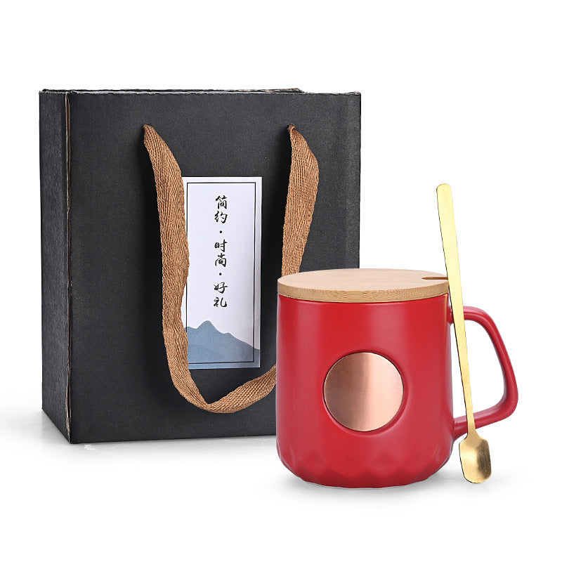 Home Fashion Bronze Ceramic Mug Coffee