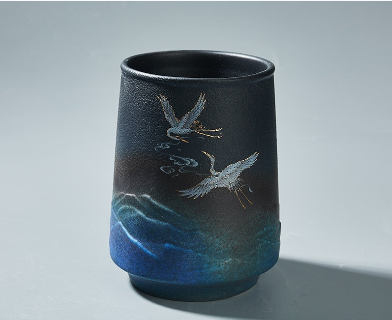 Ceramic Water Cup Couple Mug Home Coffee Creative Personality Trend Tea Set