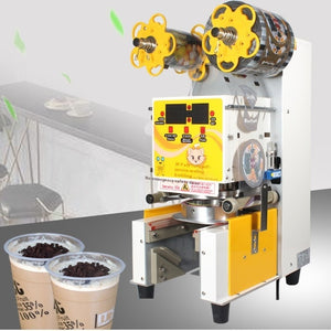 Automatic Sealing Machine For Milk Tea Shop Equipment