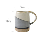 Retro Mug Couple Breakfast Home Coffee Cup