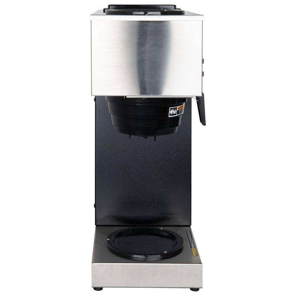 VPR 12-Cup Commercial Coffee Maker W/ 2 Glass Decanters, 33200.0015