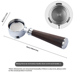 51mm Coffee Machine Handle Modified Solid Wood Handle