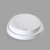 Flat Mouth Disposable Paper Cup Coffee  Lid