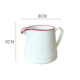 Blue Traced Coffee Milk Con Home Dressing Cup