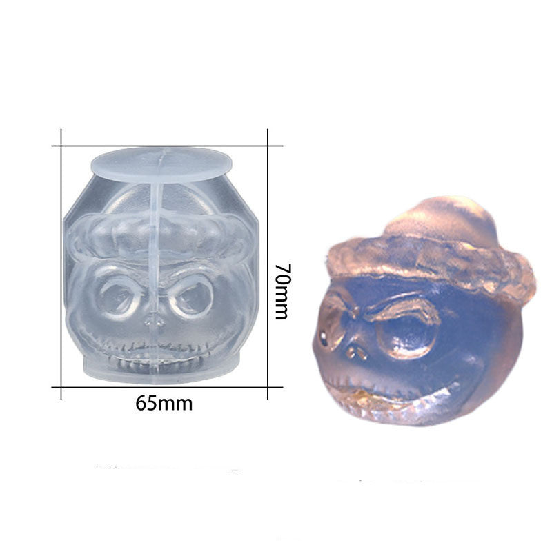 Silicone Mold Bear Shape Ice Cube Maker Chocolate Cake Mould Candy Dough Mold For Coffee Milk Tea Fondant Whiskey Ice Mold