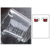 Double-Mouth Milk Cup Coffee Milk Cup Espresso Glass Coffee