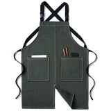 Cowboy Apron Korean Style Personality Barista Tea Shop