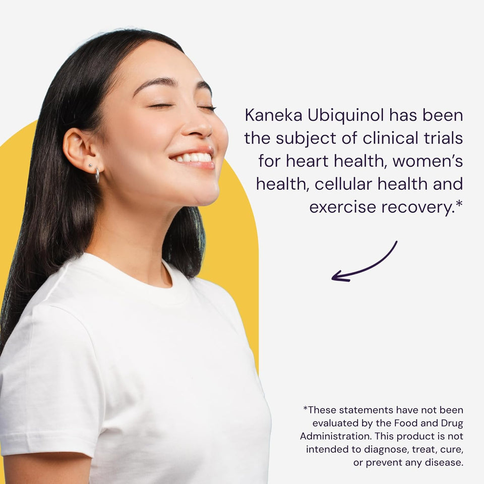 Ubiquinol 100 Mg (Kaneka QH, Non-Gmo, Gluten Free, Heart Support, Energy Support), 150 Softgels
