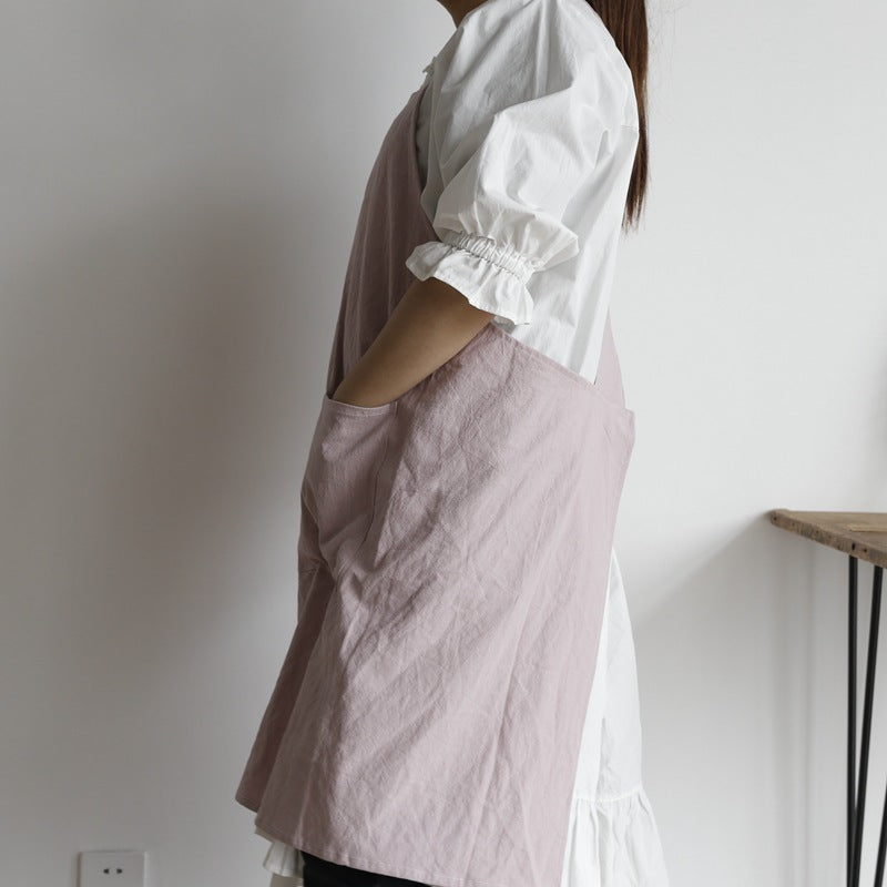 Home Wear Overclothes Flower Shop Coffee Shop Overalls