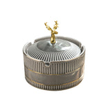 Fashion Creative Personality Coffee Table Decoration Ceramic Ashtray