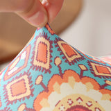 Bohemian Style Elastic Chair Covers Cover Dining Table Restaurant Home Dining Chair Cover