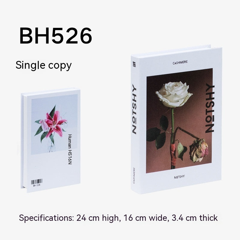 Fake Book Artificial Book Decoration Model Room Internet Coffee Study Desktop Decoration